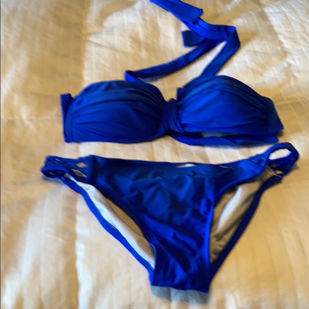 Swim suit.  2 piece